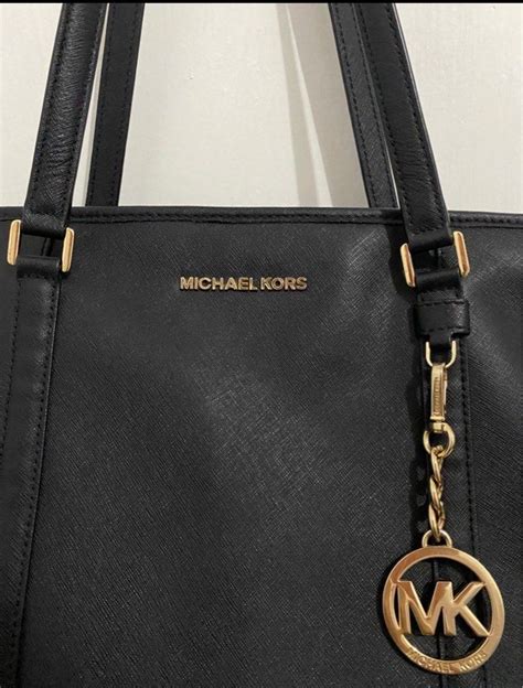 michael kors sady logo bag black|Michael Kors .